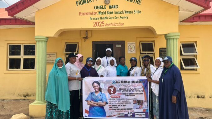 Taking Healthcare to the Doorstep: MPH Students Conduct Free Health Outreach at Ogele Community, Kwara State